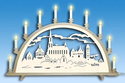 Schwibbogen 10 Stadtansicht Ulm