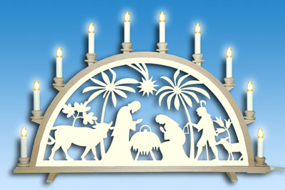 Schwibbogen 2 Christi Geburt