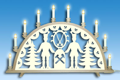 Schwibbogen 8 Bergmann